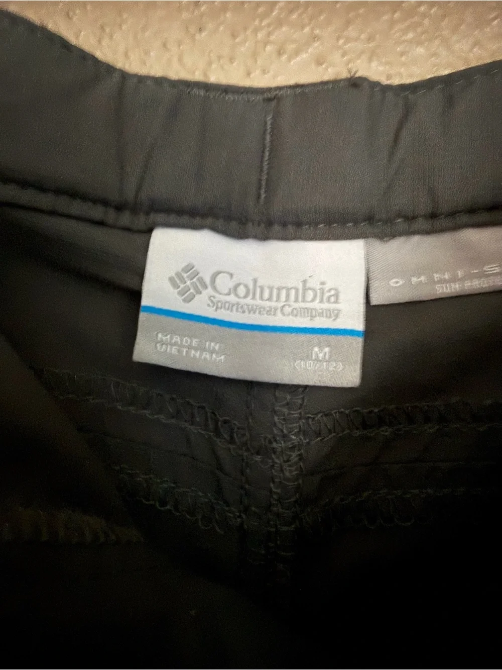 Columbia Boy’s Dark Gray Convertible Cargo Pants
